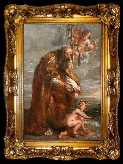 framed  Peter Paul Rubens St Augustine, ta009-2